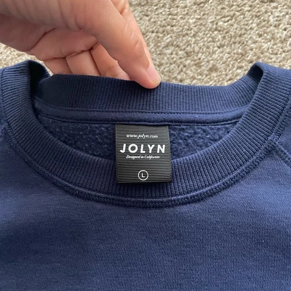 Women's Blue Jolyn Sweatshirt - Picture 2 of 4
